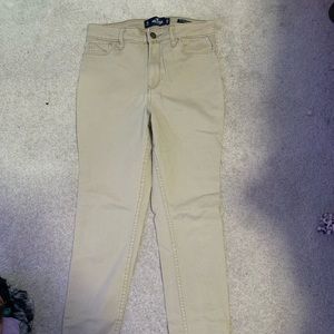 Hollister tan jeans